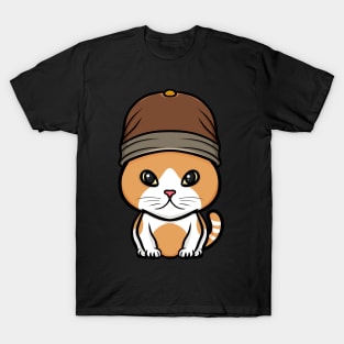 Cat with a hat T-Shirt